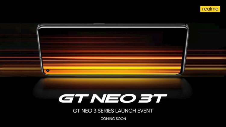 Realme GT Neo 3T Confirmed to Launch Soon: with the Following Specifications.
