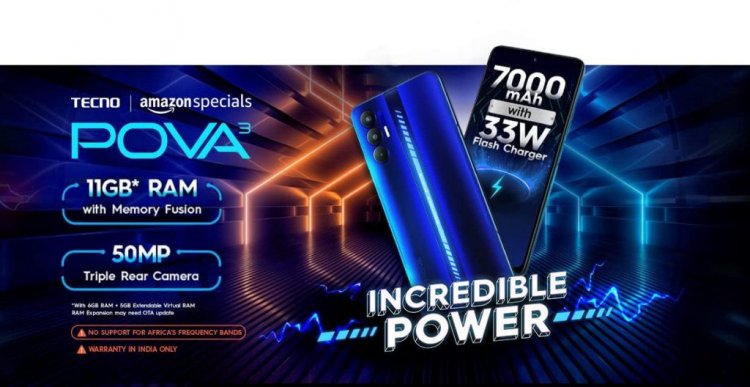 Tecno Pova 3 India Launch Date Has Been Set for June 20: Expected Specifications