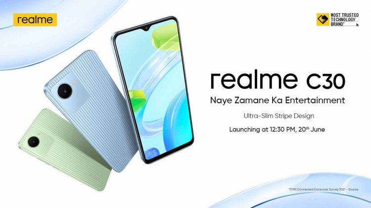 Realme C30 Launched in India: Price, Specifications and Other Information