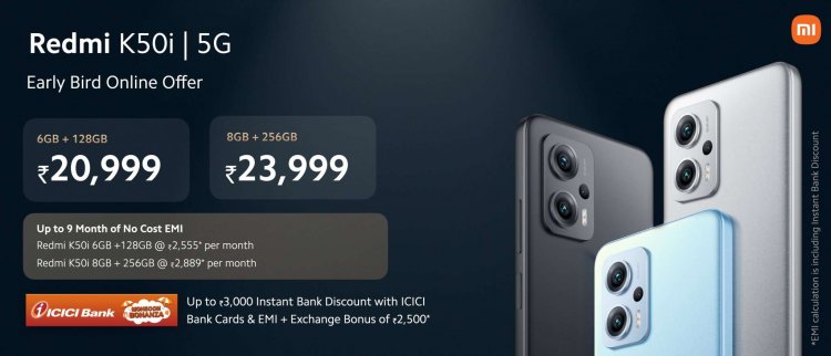 Redmi K50i 5G With 67W Turbo Charging Launched: Price in India, Specifications