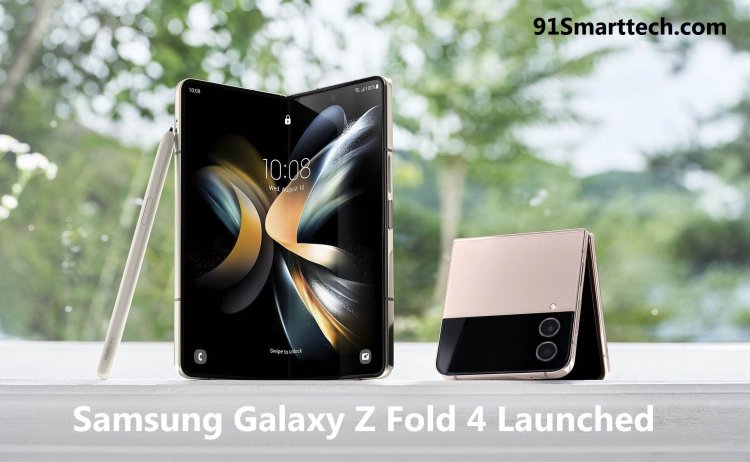 Samsung Galaxy Z Fold 4 Launched: Price, Specifications and Other Details