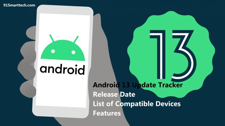 Android 13 Update Tracker: Release Date, List of Compatible Devices, Features, and Other Details