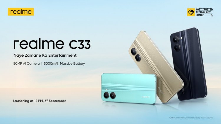 Realme C33 India Price Has Leaked Ahead of Its September 6 Launch