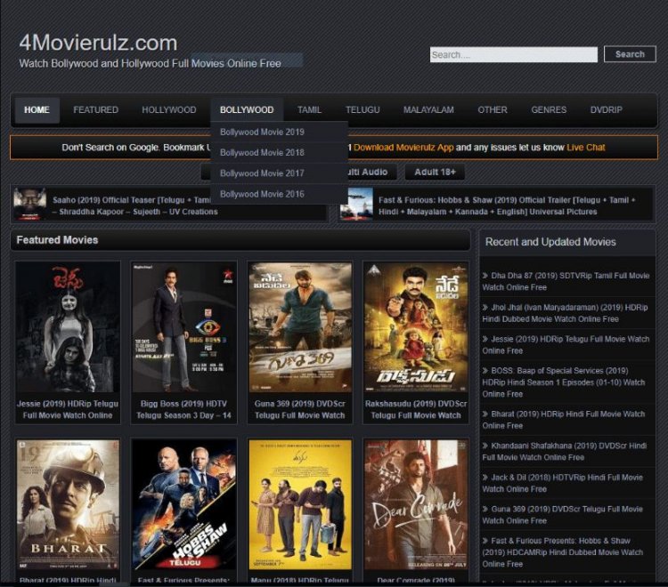 Movierulz TV HD Movie Download 720p | Movierulz plz Website Is Safe and Legalin in India?