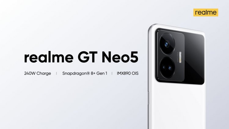 Realme GT Neo 5 Series Specifications Have Leaked Ahead of the January 5 Launch
