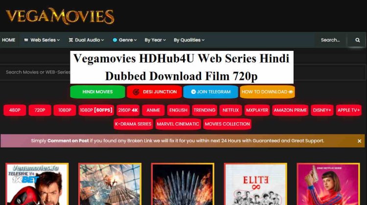 Vegamovies HDHub4U Web Series Hindi Dubbed Download Film 720p